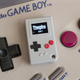 The original Game Boy looks enormous compared to the Thumby.
